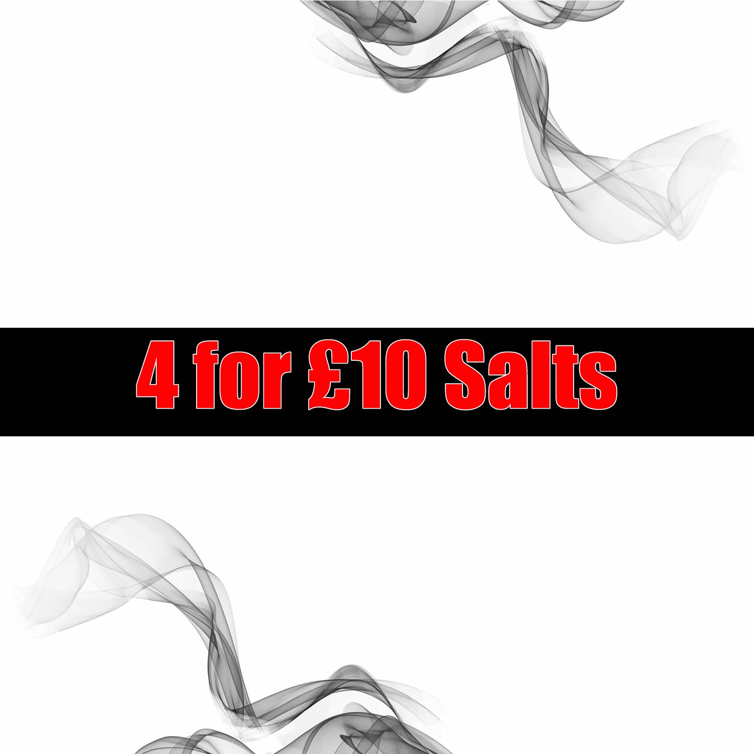 4 for £10 Nic Salts