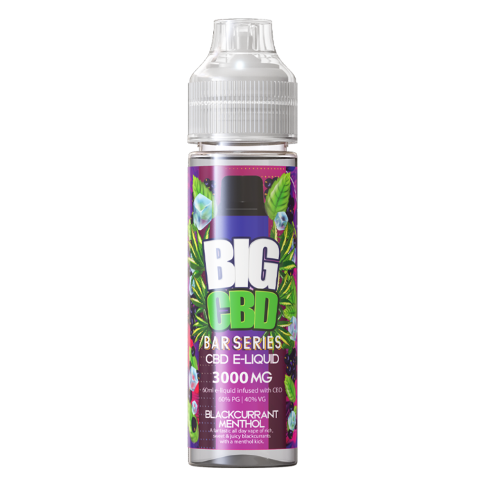 Blackcurrant Menthol BIG CBD 60ml 3000mg