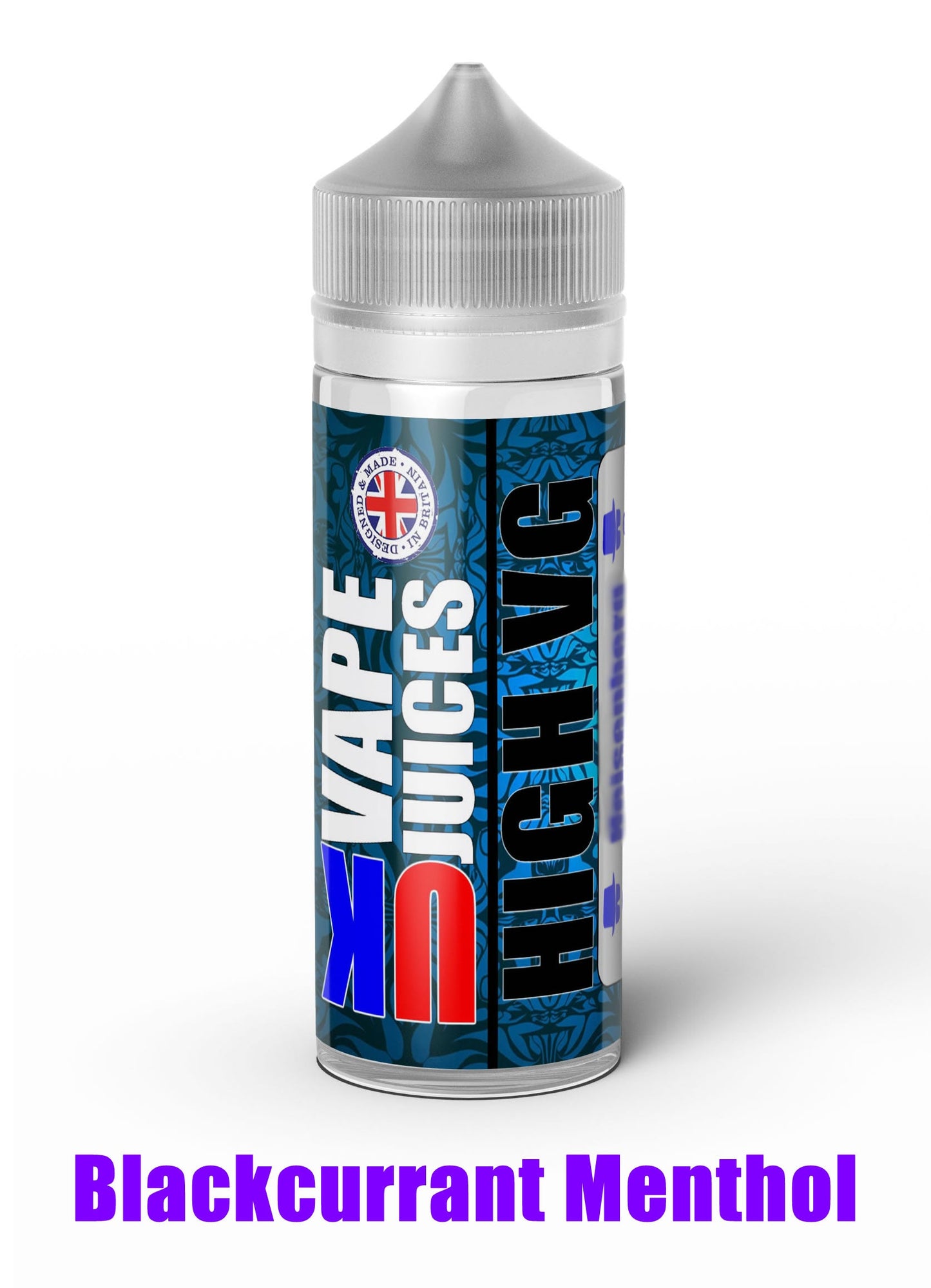 Blackcurrant Menthol UK VAPE JUICES - 100ml