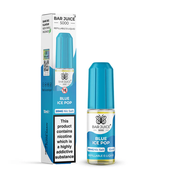 Blue Ice Pop - BAR JUICE 5000 Nic Salts - 10ml