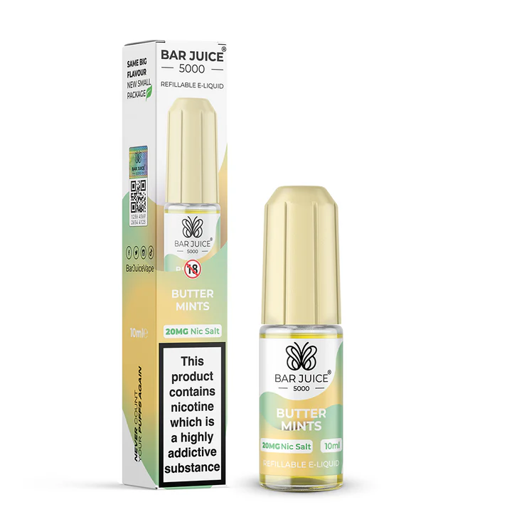 Butter Mints - BAR JUICE 5000 Nic Salts - 10ml