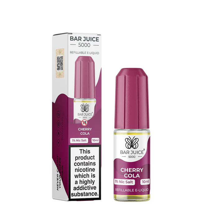 Cherry Cola - BAR JUICE 5000 Nic Salts - 10ml