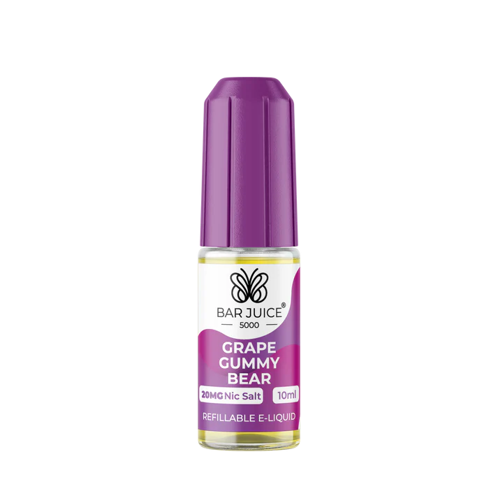 Grape Gummy Bear - BAR JUICE 5000 Nic Salts - 10ml