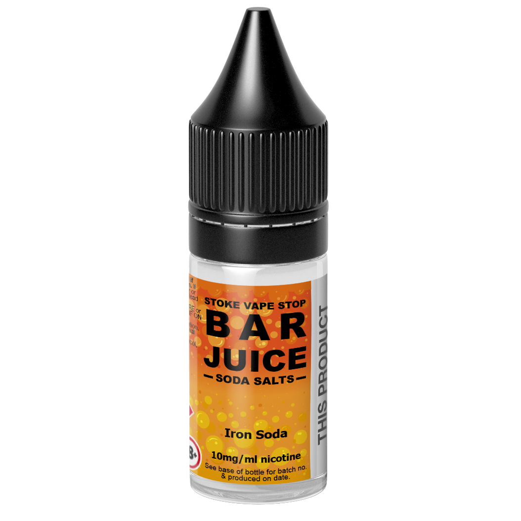 Iron SODA - BAR JUICE STOKE VAPE STOP Nic Salt - 10ml