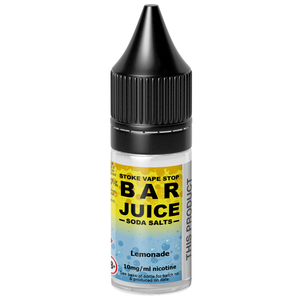 Lemonade SODA - BAR JUICE STOKE VAPE STOP Nic Salt - 10ml