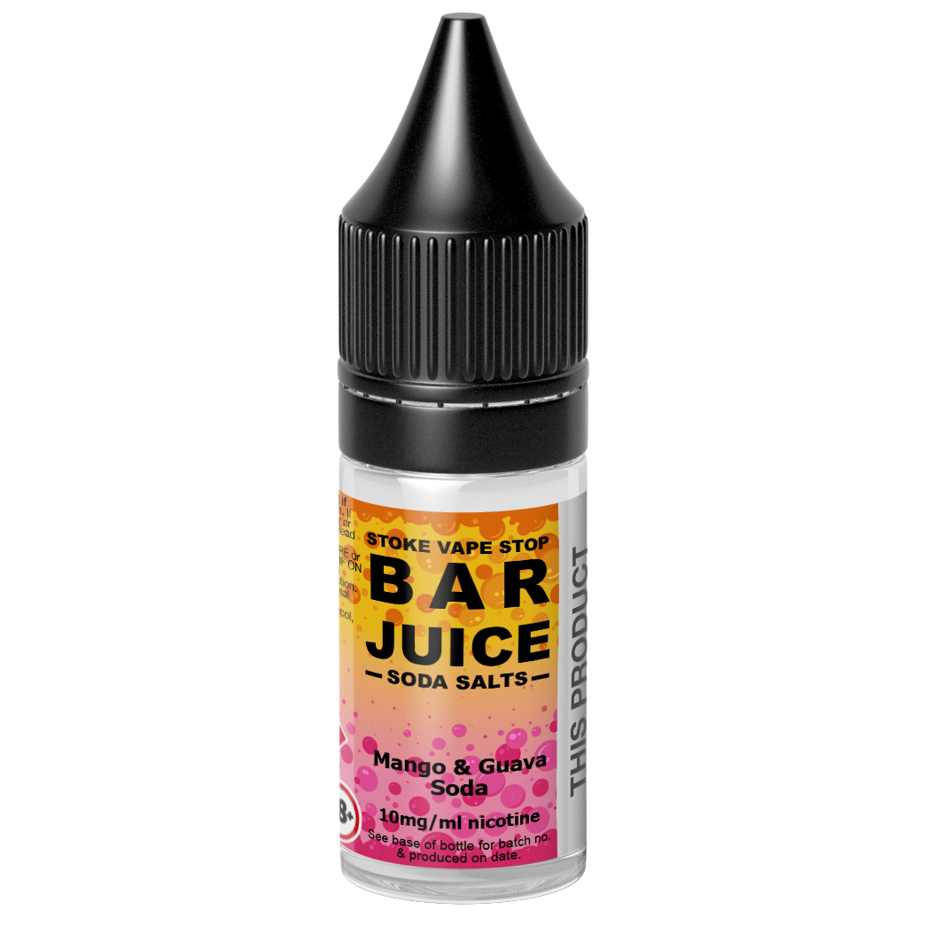 Mango & Guava SODA - BAR JUICE STOKE VAPE STOP Nic Salt - 10ml