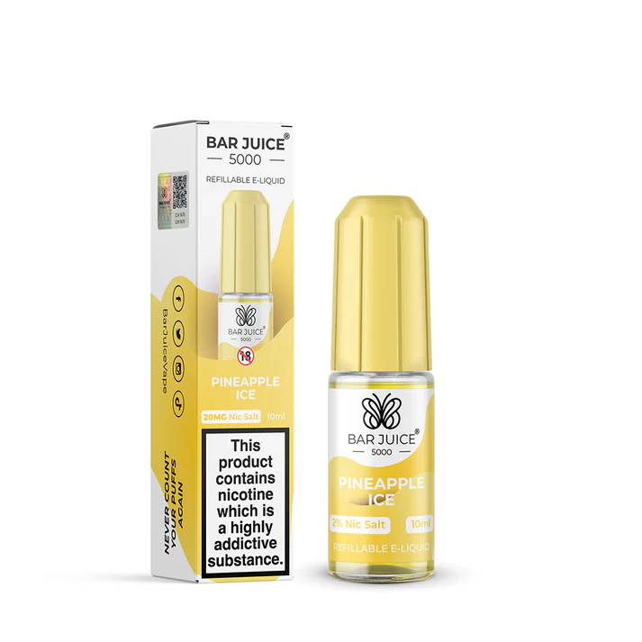 Pineapple Ice - BAR JUICE 5000 Nic Salts - 10ml