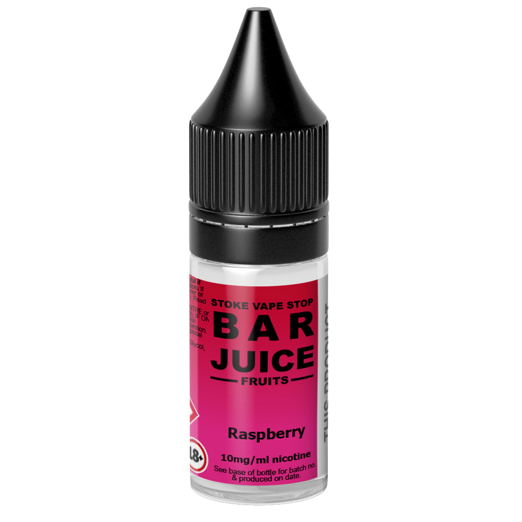 Raspberry - BAR JUICE FRUITS Nic Salt - 10ml