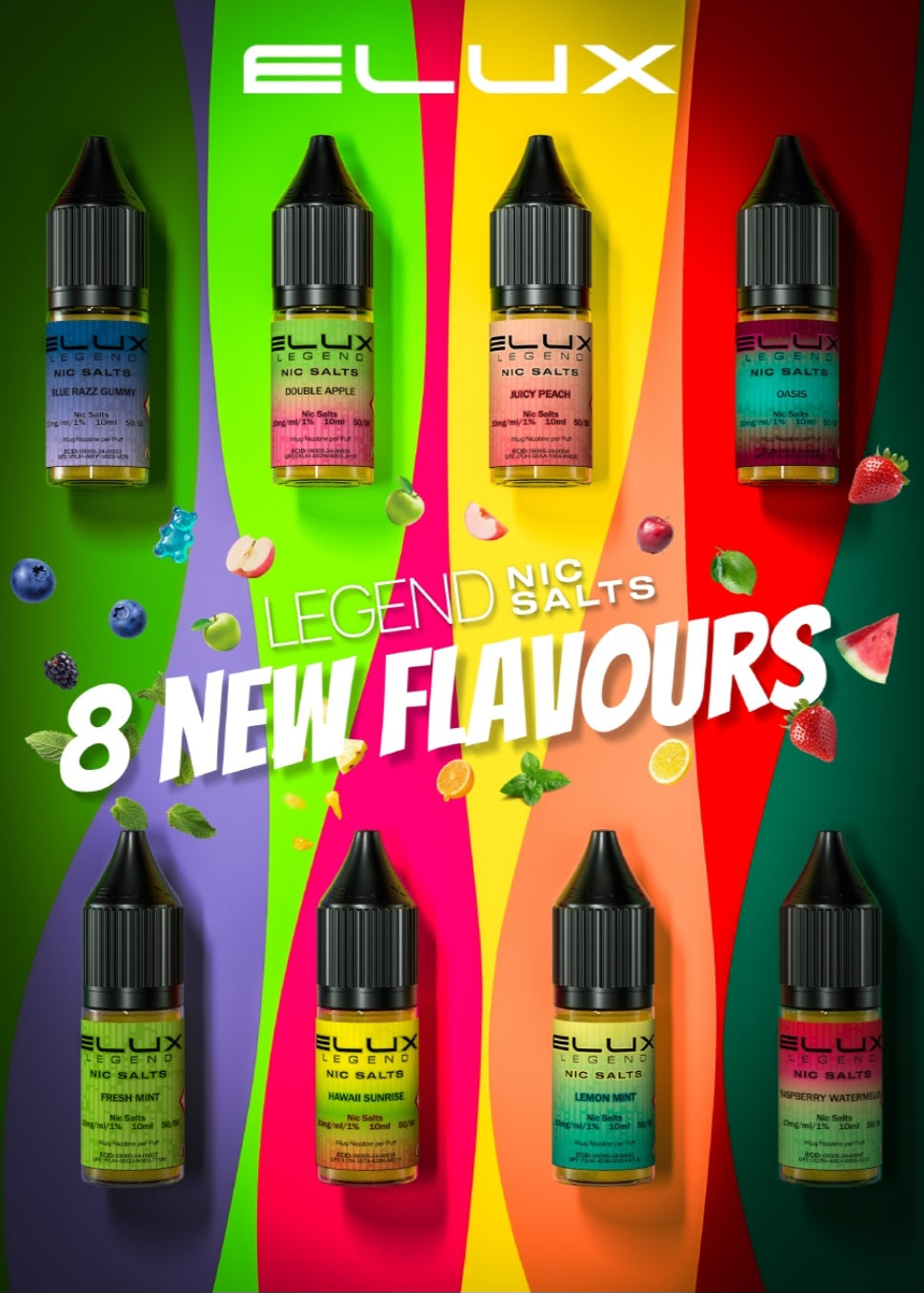 Elux Legend Nic Salts - 10ml