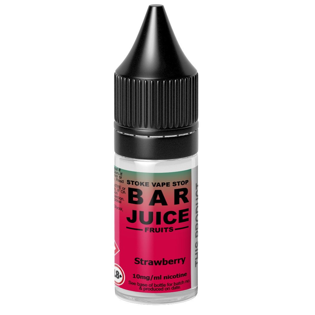 Strawberry - BAR JUICE FRUITS Nic Salt - 10ml