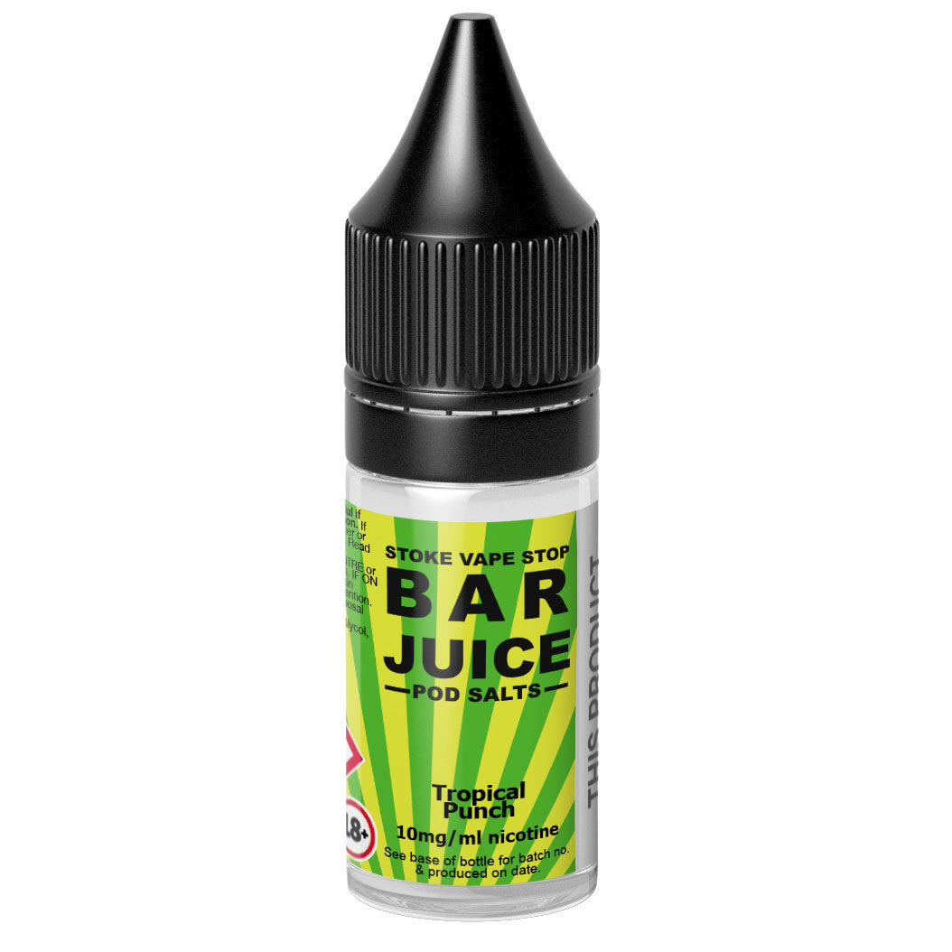 Tropical Punch - BAR JUICE STOKE VAPE STOP Nic Salt - 10ml