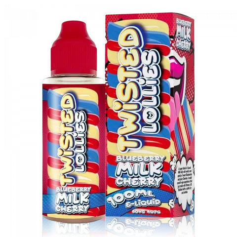 Blueberry Milk Cherry Twisted Lollies - 100ML