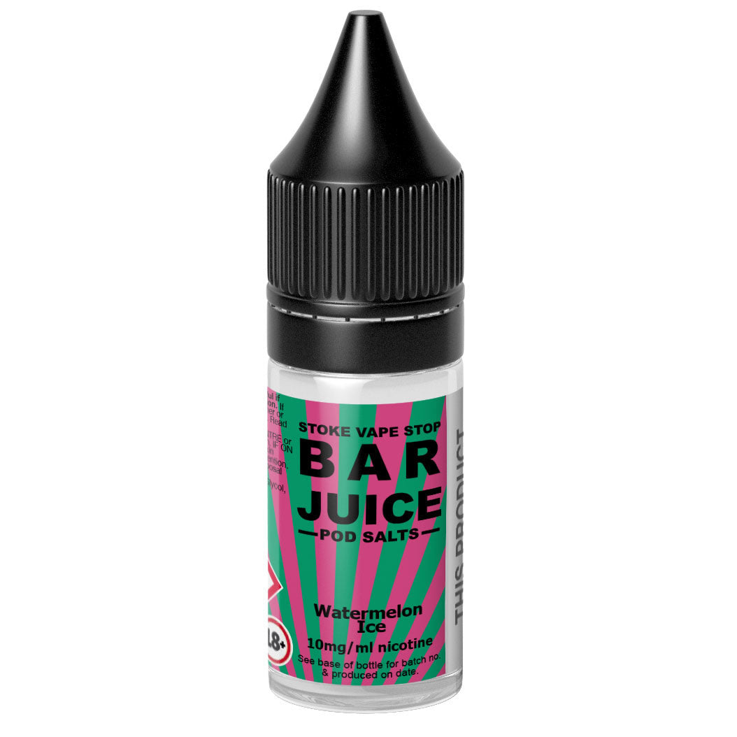 Watermelon Ice - BAR JUICE STOKE VAPE STOP Nic Salt - 10ml