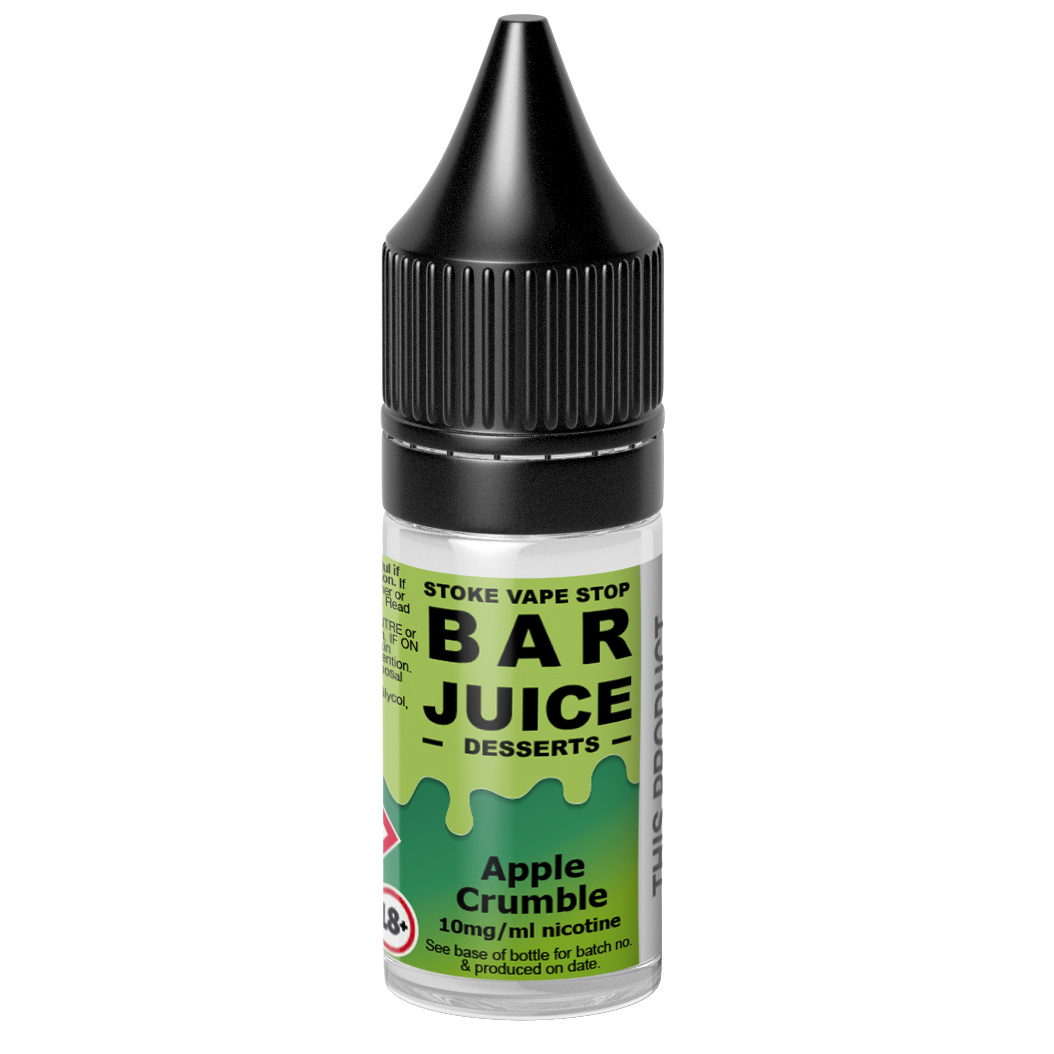Apple Crumble - BAR JUICE DESSERTS Nic Salt - 10ml