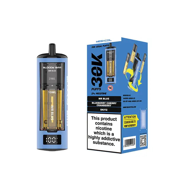 Bloody Bar 30K Triple Twist Prefilled Pod Kit