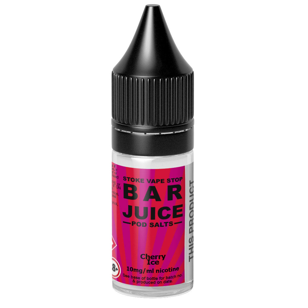 Cherry Ice - BAR JUICE STOKE VAPE STOP Nic Salt - 10ml