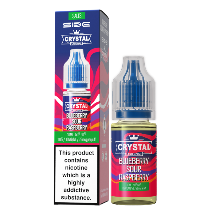 Blueberry Sour Raspberry - SKE CRYSTAL V2 Nic Salt 10ML