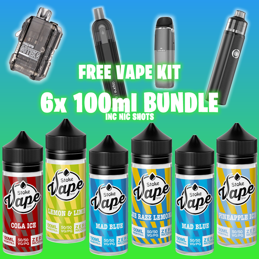100ml BUNDLE - FREE VAPE KIT