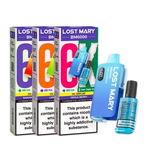 Lost Mary BM6000 pre filled pod kit Stoke Vape Stop Lost Mary BM6000 pre filled pod kit Stoke Vape Stop