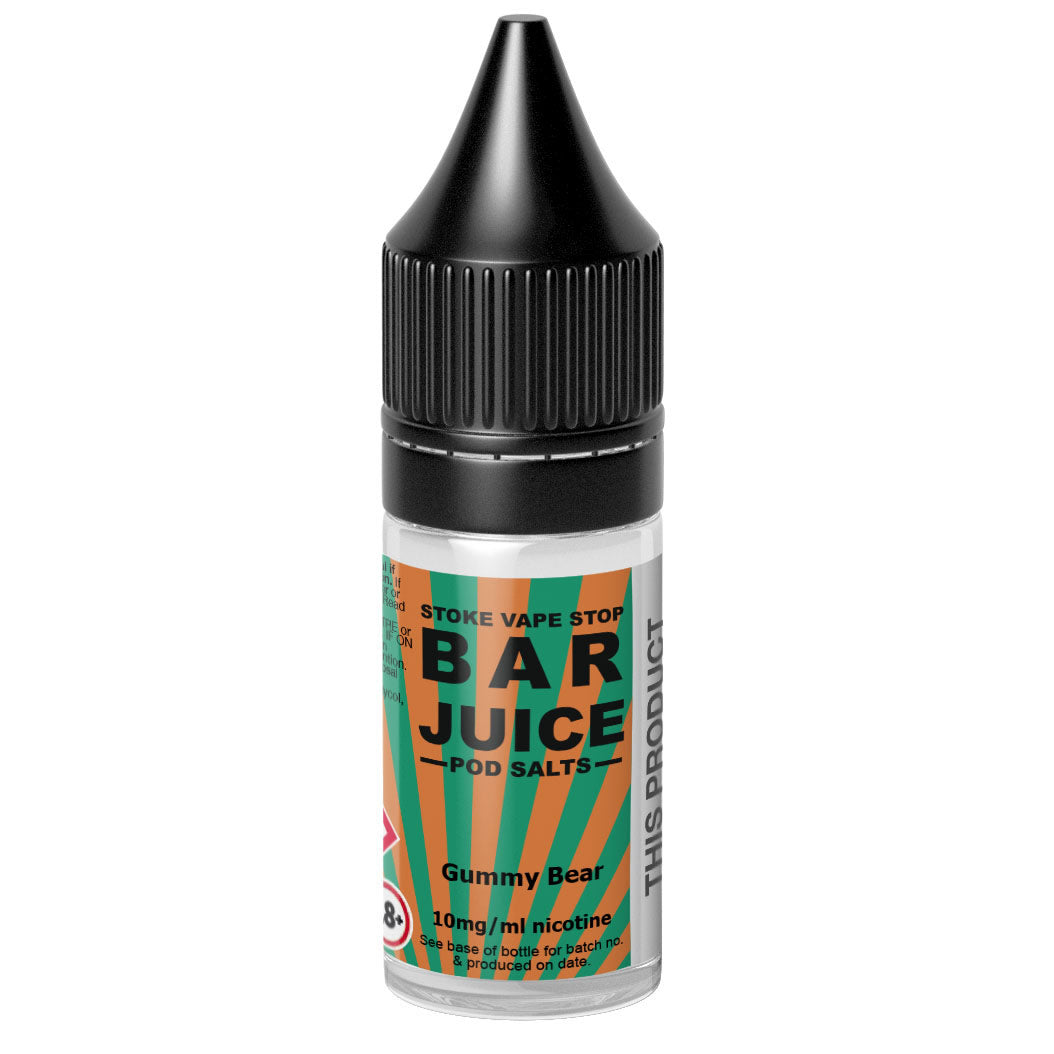 Gummy Bear - BAR JUICE STOKE VAPE STOP Nic Salt - 10ml Stoke Vape Stop Gummy Bear - BAR JUICE STOKE VAPE STOP Nic Salt - 10ml Stoke Vape Stop