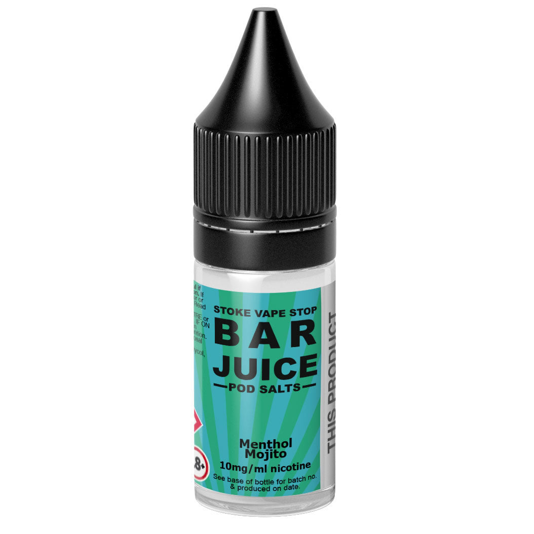 Menthol Mojito - BAR JUICE STOKE VAPE STOP Nic Salt - 10ml