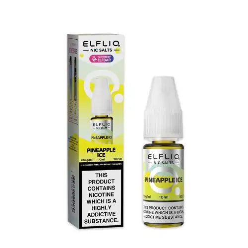 Pineapple Ice - ELFBAR ELFLIQ Nic Salts - 10ml