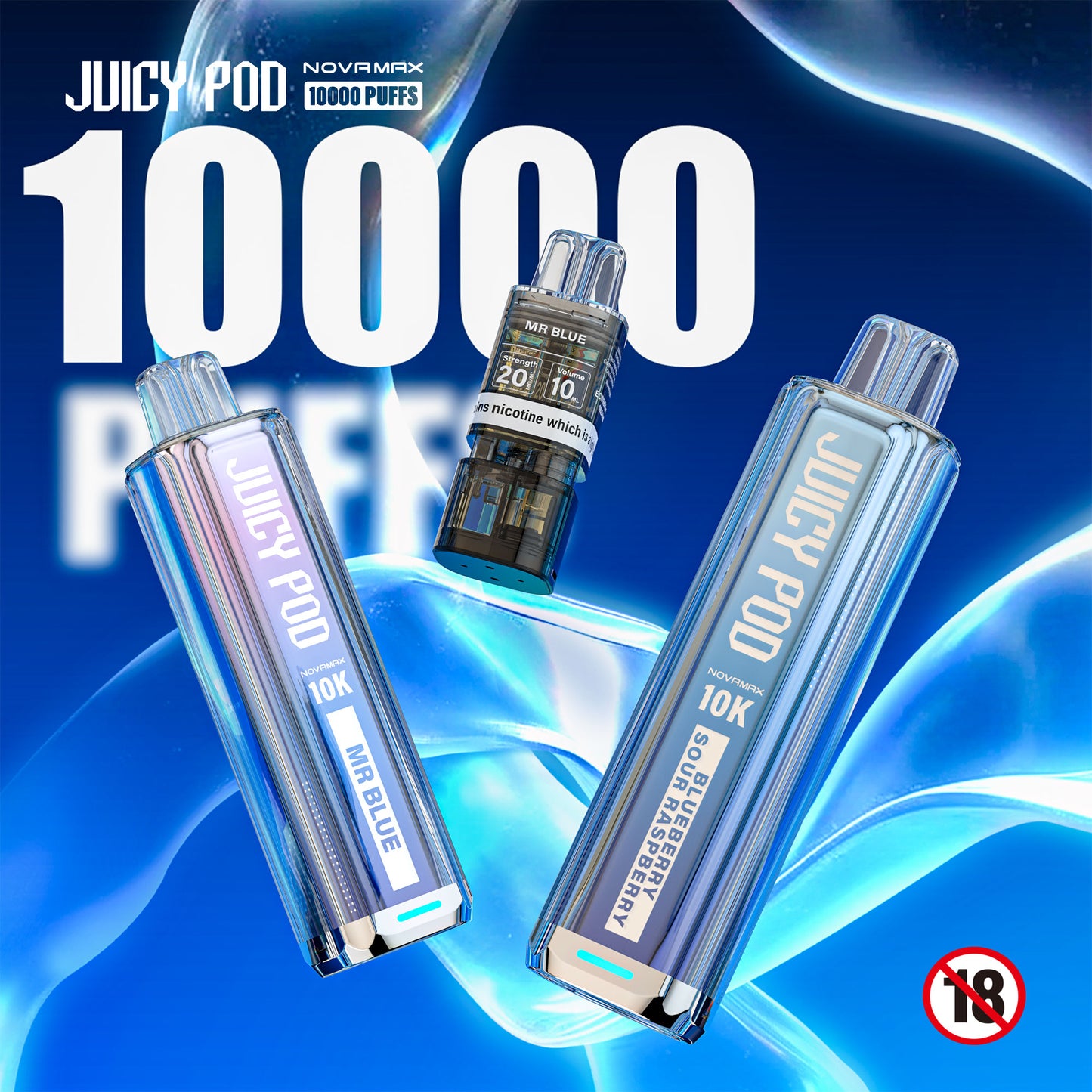 Juicy Pod Novamax 10K Prefilled Pod Vape Kit