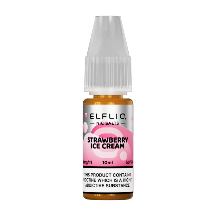 Strawberry Snoow - ELFBAR ELFLIQ Nic Salts - 10ml
