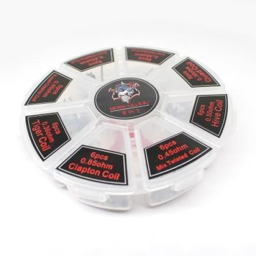 48pc - 8 In1 Demon Killer Wire Prebuilt Pre Built Coils -