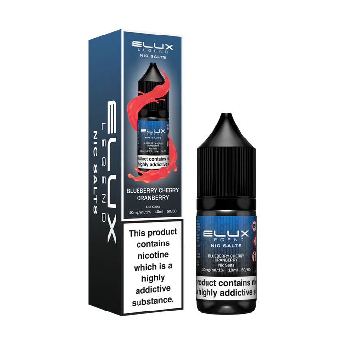 Blueberry Cherry Cranberry - Elux Legend Nic Salt - 10ml