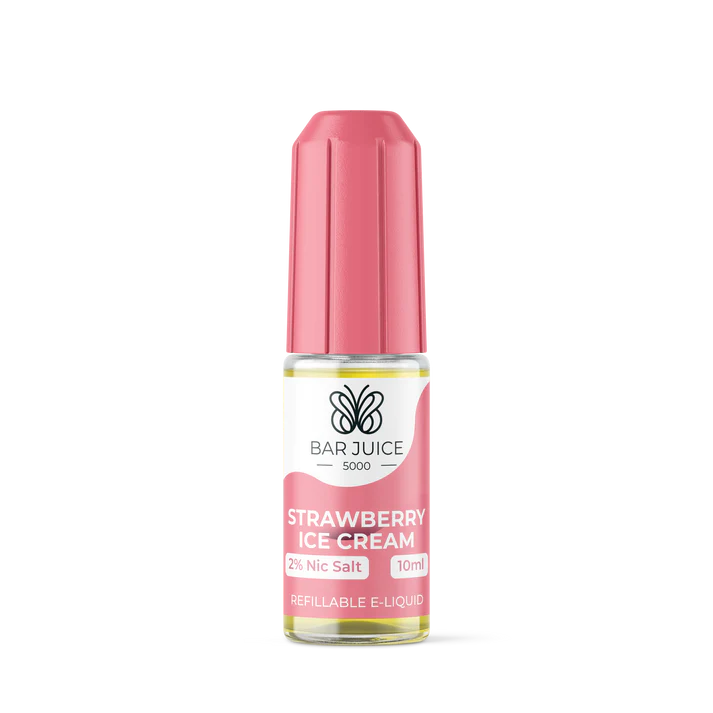 Strawberry Ice Cream - BAR JUICE 5000 Nic Salts - 10ml