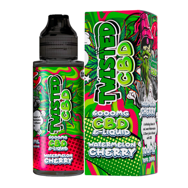 Watermelon & Cherry Twisted CBD 6000MG - 100ml