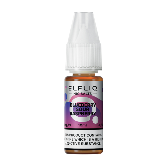 Blueberry Sour Raspberry - ELFBAR ELFLIQ Nic Salts - 10ml
