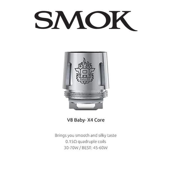 Smok V8 Baby Beast Coil - X4 (30w-70w) - COIL
