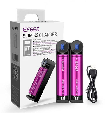Efest Slim K2 Dual Bay Battery Charger