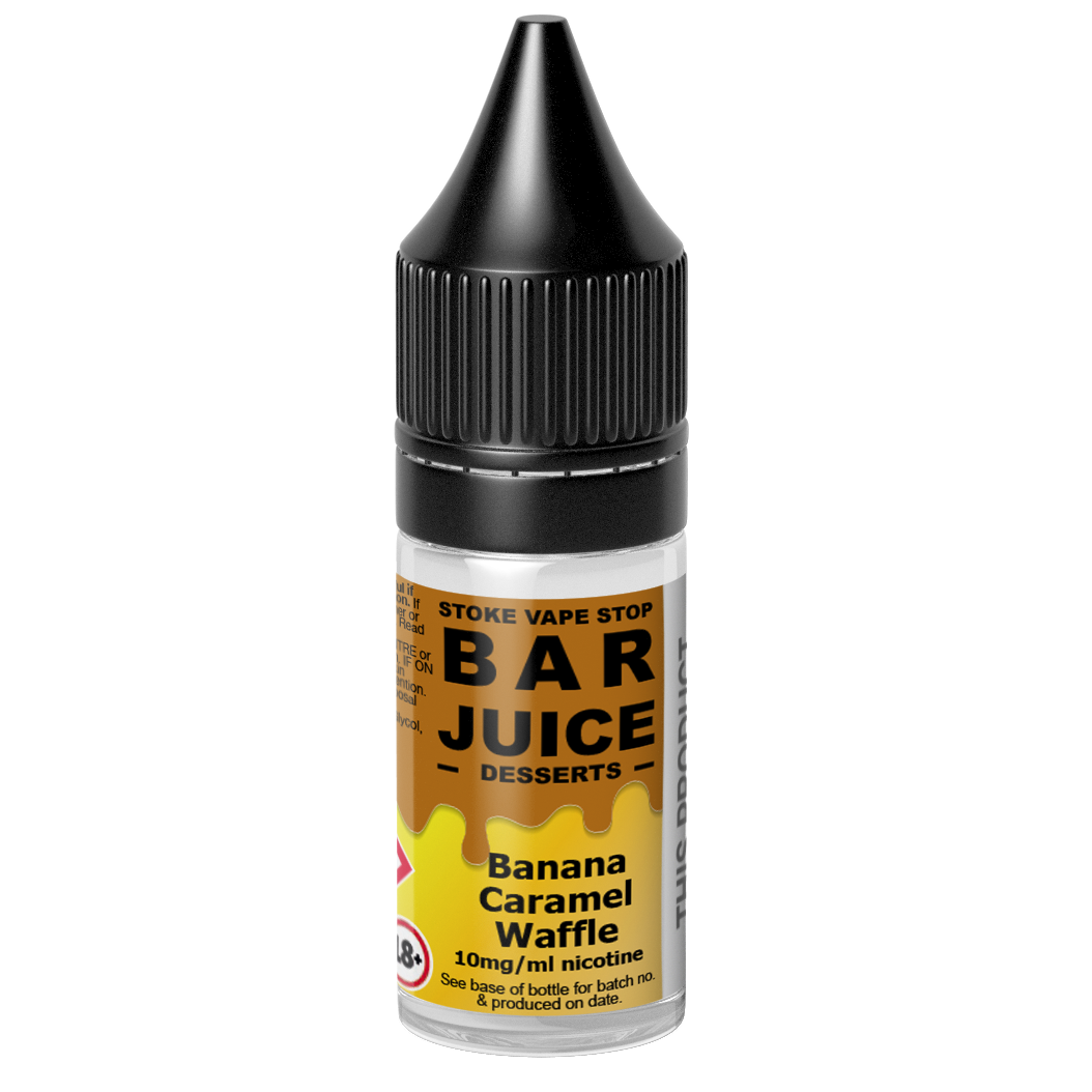 Banana Caramel Waffle - BAR JUICE DESSERTS Nic Salt - 10ml