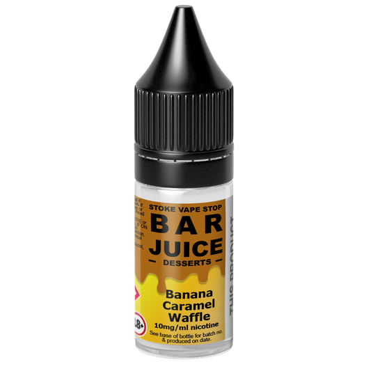 Banana Caramel Waffle - BAR JUICE DESSERTS Nic Salt - 10ml