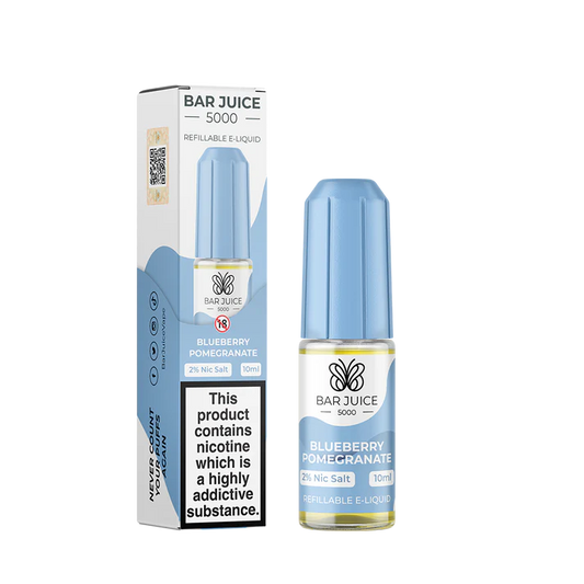 Blueberry Pomegranate - BAR JUICE 5000 Nic Salts - 10ml