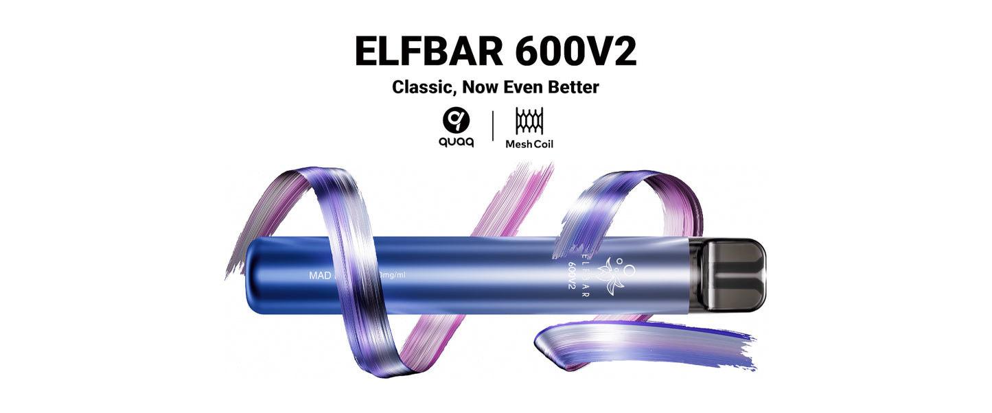 Elf Bar 600 V2 VAPE PEN DISPOSABLE DEVICE