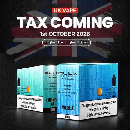 (10 PACK) Elux Legend Nic salt E-Liquid 10ml