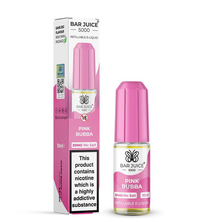 Pink Bubba - BAR JUICE 5000 Nic Salts - 10ml