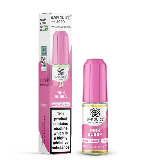 Pink Bubba - BAR JUICE 5000 Nic Salts - 10ml