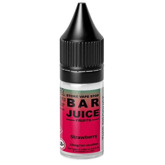 Strawberry - BAR JUICE FRUITS Nic Salt - 10ml