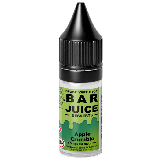 Apple Crumble - BAR JUICE DESSERTS Nic Salt - 10ml