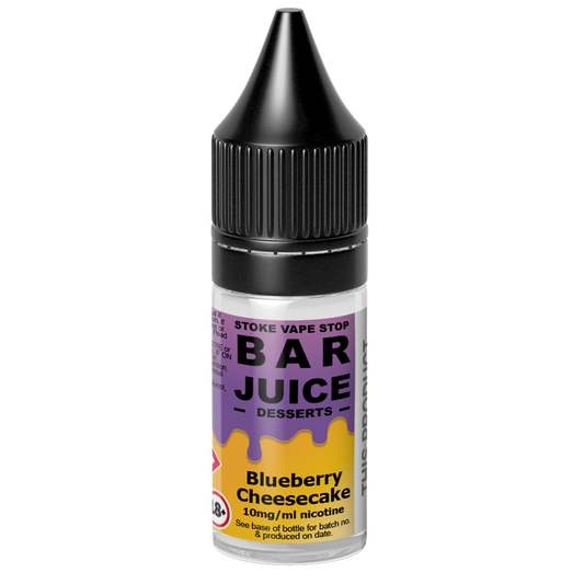 Blueberry Cheesecake - BAR JUICE DESSERTS Nic Salt - 10ml