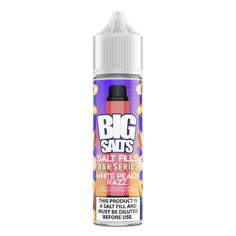 White Razz White Peach Razz - Big Salts 60ml – Stoke Vape Stop