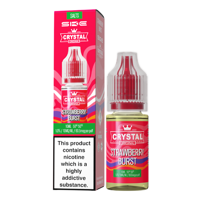 Strawberry Burst - SKE CRYSTAL V2 Nic Salt 10ML