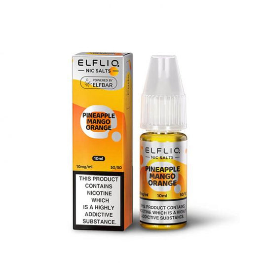 Pineapple Mango Orange - ELFBAR ELFLIQ Nic Salts - 10ml