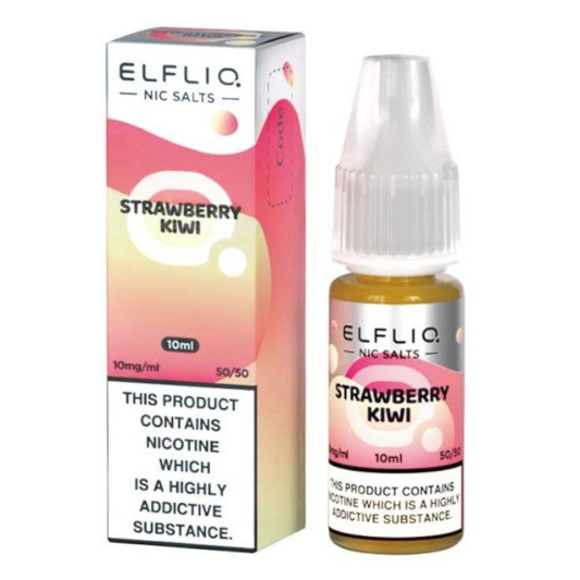 Strawberry Kiwi - ELFBAR ELFLIQ Nic Salts - 10ml