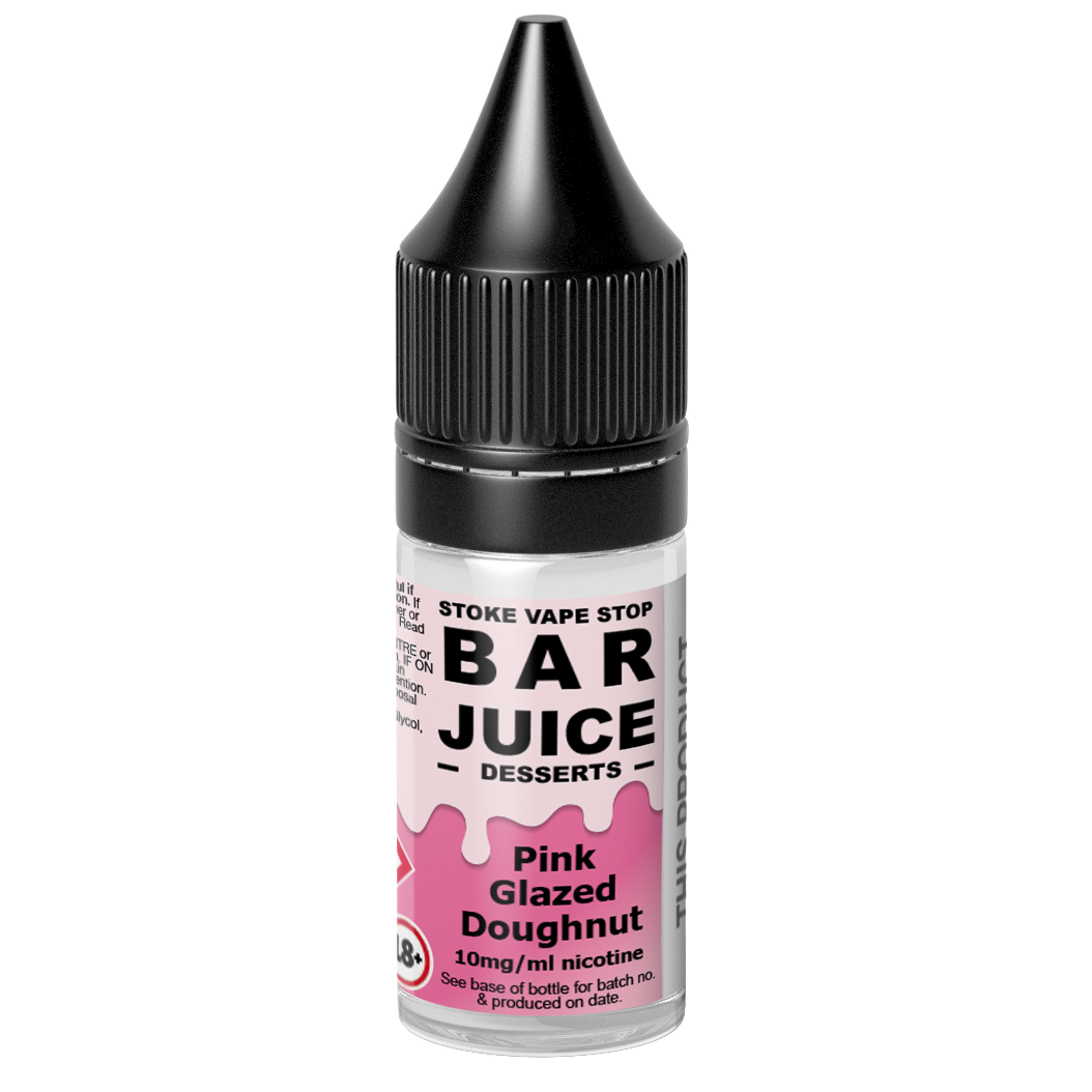 Pink Glazed Doughnut - BAR JUICE DESSERTS Nic Salt - 10ml